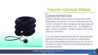 Traccion Cervical Inflable [upl. by Allister]