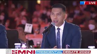 SMNI Presidential Debate 2022 Peace Talks [upl. by Ecneralc]