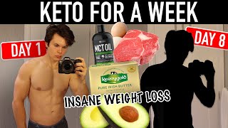 I Tried The Keto Diet For A Week  Ketogenic Diet Results  Best Weight Loss Diet [upl. by Constantina]