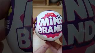 Mini Brands series 4 mysterytoy unboxing toytok minibrands zuru [upl. by Ijan]