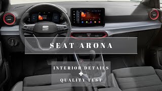 Seat Arona 2022 Interior Quality Test [upl. by Aletta]