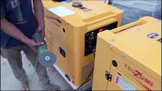 Best seller Genset diesel 7000 watt TSUZUMI TDG10000S Silent Generator portable 628561056255 [upl. by Brigida]