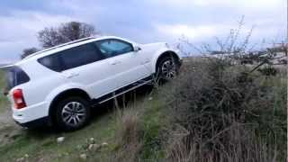 2013 SsangYong Rexton W 20D 4X4 TEST HD 2 [upl. by Beshore]