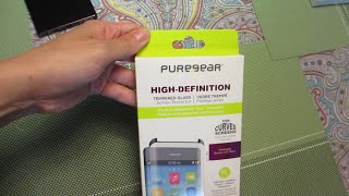 PureGear Tempered Glass Screen Protector for S23 Ultra Unboxing [upl. by Rehotsirhc]