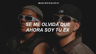 Feid Maisak  SE ME OLVIDA Letra  se me olvida que ahora soy tu ex [upl. by Morgen]