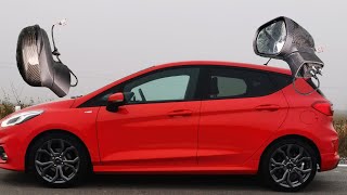 How to RemoveReplace Ford Fiesta MK8 Door panel amp Mirror [upl. by Ozzie]