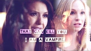 The Vampire Diaries  Crack HUMOR ● Part 1 [upl. by Ajay595]