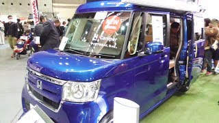 軽キャンピングカー 内装 2018 NBOX Camper NEO ホワイトハウスキャンパー ホンダNBOX small camping car japan [upl. by Clift]