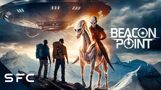 Lost Hikers Find Hidden Alien Secret  Full SciFi Action Thriller  Beacon Point [upl. by Sidnal]