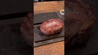 4K Entrecôte steak steakhouse entrecote sirloin stonesteake Newyoursirloin tender marble [upl. by Lomax]