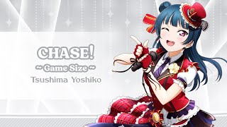 CHASE Game Size  Tsushima Yoshiko  SIFAS MV AI Cover KANROMENG Lyrics [upl. by Arianne988]