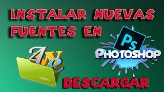 Descargar e Instalar Fuentes para PhotoshopCS654 Dasfont [upl. by Ita]