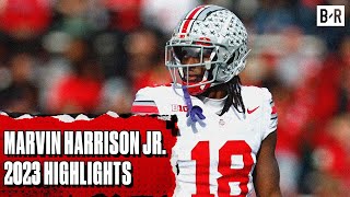 Marvin Harrison Jr Top Plays of 2023 CFB Season [upl. by Jurdi]