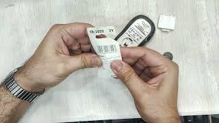 How to change Glucometer cell  Error E9 Accu chek meter  glucometeraccuchekalnafaypharmacy [upl. by Hairym465]