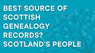 Best source of Scottish genealogy records Scotlands People with examples [upl. by Kiyoshi]