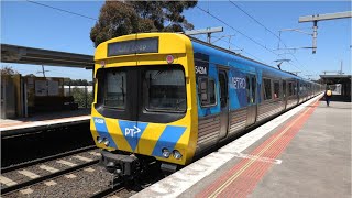 Trains at Craigieburn station [upl. by Yhtamit]