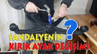 Ofis ve PC Koltuğu Ayak Değişimi Nasıl Yapılır [upl. by Jolyn]