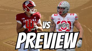 INDIANA VS OHIO STATE PREVIEW amp PREDICTION  2024 WEEK 13 [upl. by Aliban]