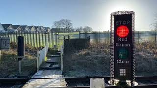 Hard Platts No 2 MWL Level Crossing Lancashire 612024 [upl. by Kimon477]