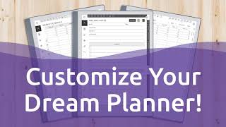 How to Make reMarkable 2 Planner Templates [upl. by Franciska]