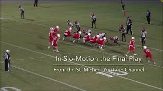 10272023 quotThe Final Playquot St Michael Catholic vs TR Miller quotVarsity Footballquot [upl. by Airetas801]