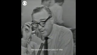 Walter Cronkite announces death of JFK [upl. by Aneras]