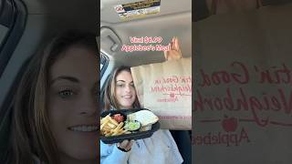 Viral 699 Applebee’s Meal 🍎🧀🍗🍟 applebees cheapeats cheapmeals kidsmenu foodie food yum [upl. by Frayne]