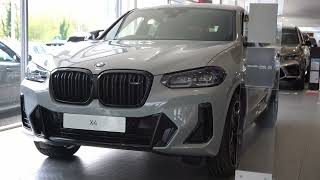 BMW X4 M40d Brooklyn Grey Metallic  Halliwell Jones [upl. by Ciredec122]