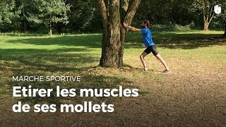 Étirer ses mollets  Marche Sportive [upl. by Auqinaj]