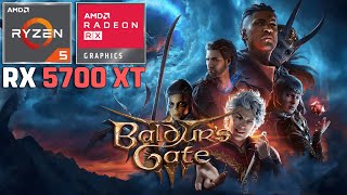 Baldurs Gate 3  RX 5700 XT  Ryzen 5 5600G  1080p High Settings [upl. by Kral752]