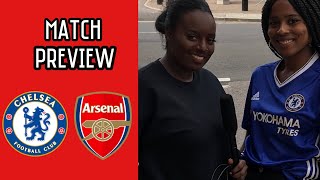 MATCH PREVIEW CHELSEA V ARSENAL Ft Felicia Pennant [upl. by Aikit756]