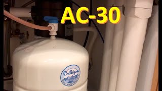 Culligan AC30 RO Water Filter Overhaul Replace Filters ORings Pressure Tank Tubing Replace Repair [upl. by Ytsenoh469]