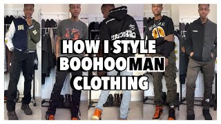 HOW I STYLE BOOHOOMAN CLOTHING  BOOHOOMAN OUTFIT IDEAS [upl. by Ahsehat]