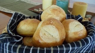 NoKnead Artisan Dinner Rolls Four Ingredients No Mixer No Yeast Proofing [upl. by Eilliw]