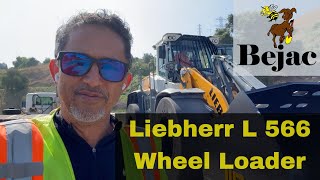 Meet the Liebherr L 566 Wheel Loader  Power and Precision in Action [upl. by Adian]