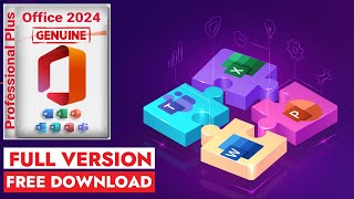 🔥FREE Download and Install Microsoft Office 2024  LATEST VERSION [upl. by Ynattib]