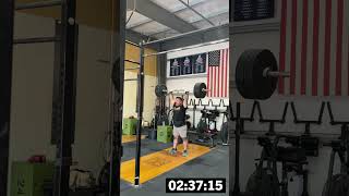 Graciano Rubio  30 Clean amp Jerks at 225LB in 312  Heavy Grace Challenge Winner [upl. by Ardek]