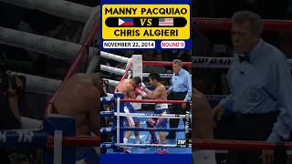 Manny Pacquiao 🇵🇭 VS 🇺🇸 Chris Algieri  November 22 2014  ROUND 9 [upl. by Isnyl]