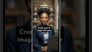 Create an AI image of you with your mobile phone aiimage howto tutorial fyp fypシ゚viral [upl. by Leclair751]