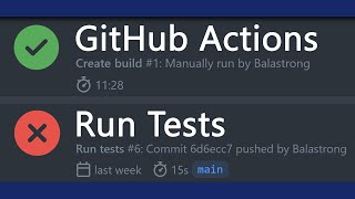 Understanding GitHub Actions  Automated Testing [upl. by Rosa785]