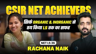 CSIR NET Chemistry Topper Interview  June 2024 with Rachana Naik [upl. by Liederman262]