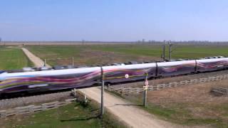 Cel mai rapid tren din Romania Hyperion [upl. by Lledyr587]