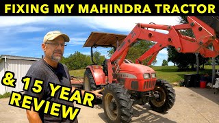 15 Years of Fixes And A Review Of My Mahindra 7520 Tractor [upl. by Esyahc]