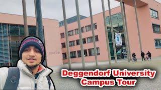 Deggendorf Institute of Technology  Deggendorf University Campus Tour In Germany  Study in Germany [upl. by Fogarty666]