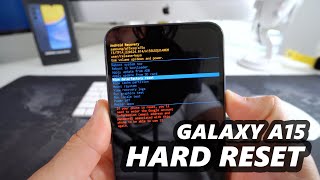 How To Hard Reset Samsung Galaxy A15 5G  Factory Reset [upl. by Merilyn733]