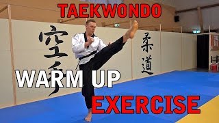 Taekwondo  Warm Up Exercises [upl. by Rollie49]