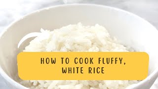 How to Cook Rice in a Rice Cooker and How to Reheat Rice [upl. by Colet]