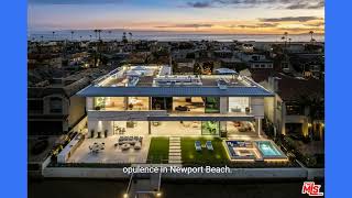 1220 W Bay Ave Newport Beach CA 92661  Newport Elegance Inside the Luxurious Waterfront Estate [upl. by Mellins]