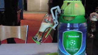 Heineken Beer Robot Middlesex Kinetica Official Video [upl. by Eahcim]