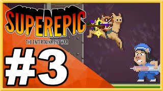 SuperEpic The Entertainment War WALKTHROUGH PLAYTHROUGH LETS PLAY GAMEPLAY  Part 3 [upl. by Adnesor]